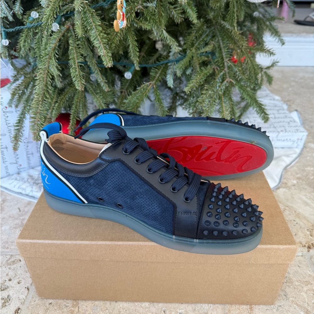 Fun Louis Junior Spikes Flat version BLU SCURO/LUDWIG size 46 W53 - Picture 3 of 4